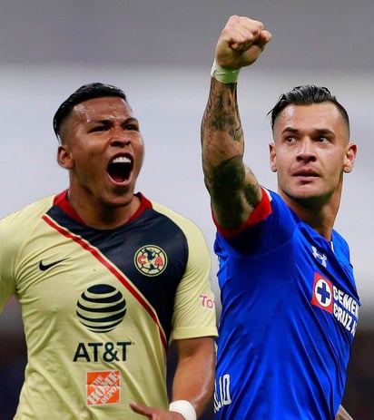 América y Cruz Azul, por el primer golpe