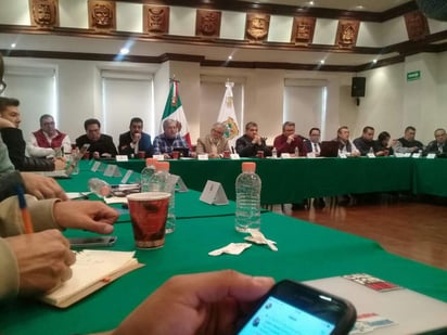 La toma de protesta la encabezó Miguel Ángel Riquelme Solís, gobernador del estado de Coahuila. (EL SIGLO DE TORREÓN)