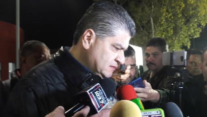 Alerta. Miguel Ángel Riquelme señaló que ha habido varias amenazas en contra de los elementos del Estado.