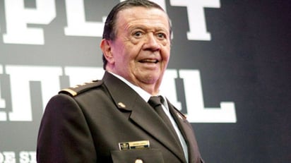 'Extraño'. Xavier López reconoció que fue extraño estar en el ser utilizando su propia voz y caracterizado como un militar. (ARCHIVO)