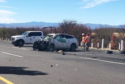 La persecución terminó con un accidente que dejó un muerto y un herido. (EL SIGLO DE TORREÓN) 