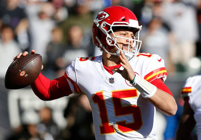 Patrick Mahomes ha tenido una sobresaliente temporada con los Chiefs de Kansas City.