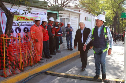 Recordó que cuando triunfó se comprometió a garantizar el mantenimiento, conservación y la conclusión de obras de infraestructura en proceso. (NOTIMEX)