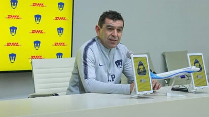 David Patiño, técnico de los Pumas, dijo que seguirá dándole la oportunidad a los jugadores surgidos de la cantera universitaria. (Especial)