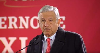 El presidente realiza su segunda conferencia del año. (ESPECIAL) 