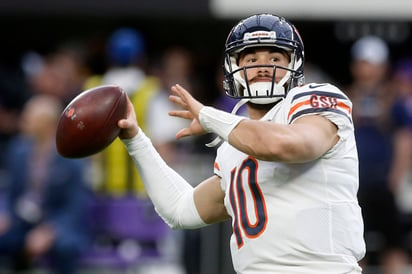 Mitchell Trubisky y los Bears de Chicago tendrán un duro compromiso ante los campeones Eagles de Filadelfia.