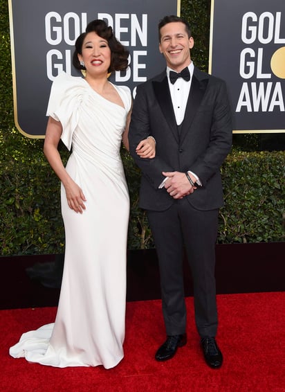 Los productores del evento opinaron al respecto que haber escogido a Sandra Oh y Andy Samberg para dirigir la premiación ha sido una gran decisión.
