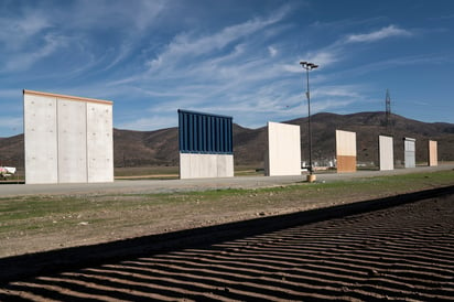 Material. El presidente de EU, Donald Trump, indicó que su gobierno ahora planea un muro de acero en lugar de concreto.