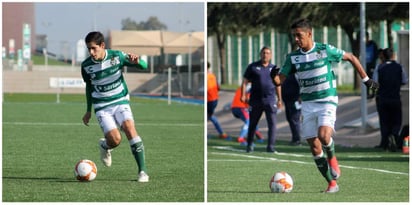 Ambos elementos albiverdes fueron parte del representativo azteca Sub 17 que levantó título en el Torneo Cuatro Naciones, disputado durante octubre del año pasado. (ESPECIAL)