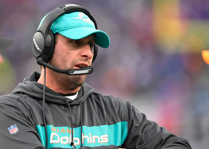 Luego de tres temporadas al frente de los Dolphins de Miami, Adam Gase será ahora el entrenador en jefe de los Jets de Nueva York.