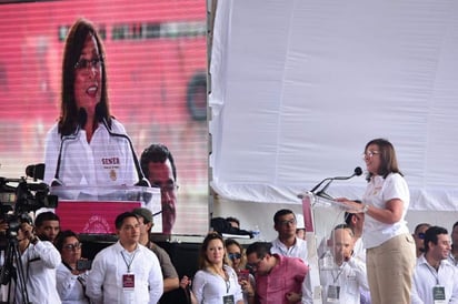  La titular de la Secretaría de Energía (Sener), Rocío Nahle, señaló que hoy inician los trabajos de residencia de ingeniería del proyecto de la nueva refinería, cuyas oficinas se localizan en el Instituto Mexicano del Petróleo (IMP). (ARCHIVO)