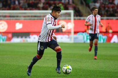 El lagunero Javier López, de las Chivas, durante el partido de la fecha 1.