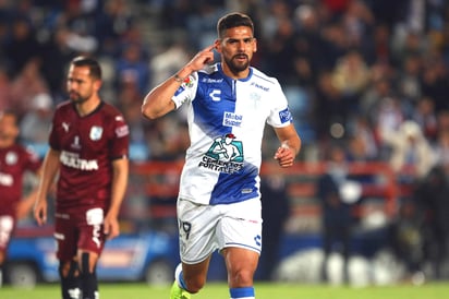 El argentino Franco Jara marcó uno de los tres goles con que los Tuzos vencieron a Querétaro.