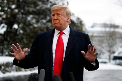 Trump dijo que había rechazado la propuesta del senador republicano Lindsey Graham de reabrir el gobierno temporalmente mientras siguen su curso las negociaciones. (AP)