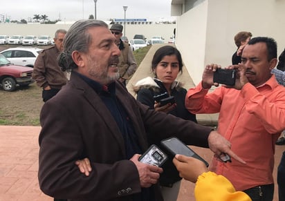 Jorge Fernandez y Adriana González, padres de Jorge Fernández Jr., declarado culpable hoy de feminicidio, en la ciudad de Reynosa, en el estado de Tamaulipas (México). (EFE)