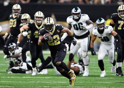 Mark Ingram llegó a la NFL en 2011 y ha jugado 8 temporadas con los Saints, donde suma 6,007 yardas por tierra y 50 anotaciones.