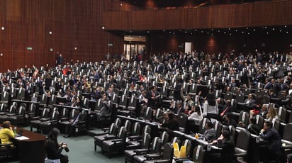 Durante la presentación del posicionamiento de la bancada blanquiazul, Romero acusó a Morena y sus aliados políticos (PT y PES) de no quererse 'cercenar la lengua', luego de señalar 'por más de 12 años que la militarización era una estrategia fallida'. (EFE)