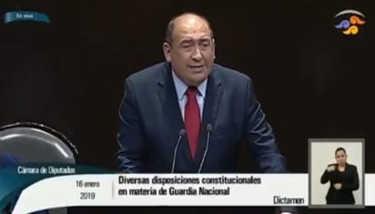 Rubén Moreira apoyó la propuesta del Ejecutivo y argumentó que se construirá un país más próspero, unido, en paz y armonía. (ESPECIAL)