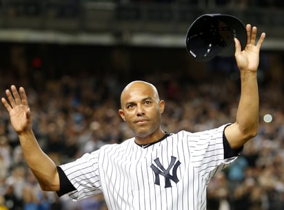 Mariano Rivera jugó 19 temporadas en las Grandes Ligas, todas con los Yanquis de Nueva York.