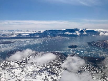 El ritmo de pérdida de hielo se ha cuadruplicado desde 2003, lo que podría acelerar la subida del nivel del mar. (ARCHIVO)