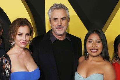 Alfonso Cuarón celebra las 10 nominaciones de Roma, sin embargo, enaltece la conseguida por Aparicio. (ARCHIVO)
