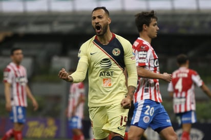 Víctor Aguilera marcó de penal la única anotación en la victoria del América 1-0 sobre el San Luis.