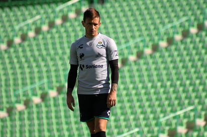 El uruguayo Brian Lozano ayer, durante el entrenamiento de los Guerreros en el Territorio Santos Modelo, aseguró que su equipo ya demostró que puede ganarle a cualquiera. (Cortesía)