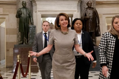 Poder. Donald Trump aceptó propuesta de la líder demócrata Nancy Pelosi para dar su discurso anual el 5 de febrero. (EFE)