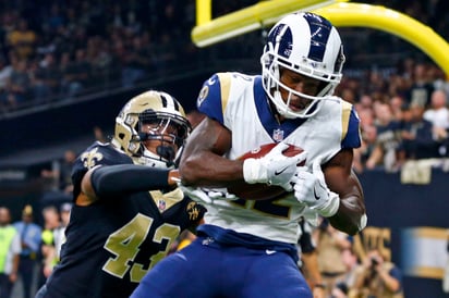 Fue la mejor campaña en la carrera de Brandin Cooks al sumar mil 204 yardas con los Rams.