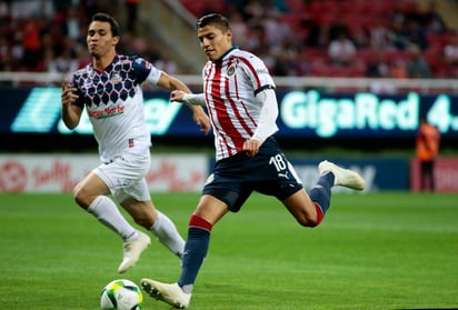 Ronaldo Cisneros marcó el empate para las Chivas en la Copa MX ante Cimarrones de Sonora. (Jam Media)