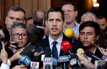 Después de que Guaidó se autoproclamara presidente interino de Venezuela, una treintena de países le reconocieron como tal, entre ellos Estados Unidos. (ARCHIVO)