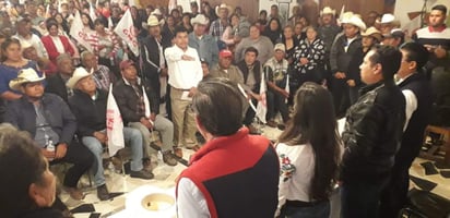 La elección se realizó el miércoles a las 16:00 horas en el salón Las Haciendas. El mecanismo fue atípico para elegir al dirigente municipal de la Confederación Nacional Campesina (CNC). (ARCHIVO)