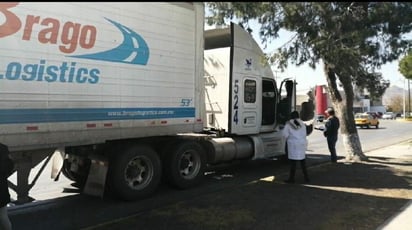 Durante los hechos fue asegurado el tractocamión en el que se trasladaban de marca Kenworth, color Blanco placas 97AE4Y del S.A.F acoplado a semirremolque tipo caja marca Great Dane color Blanco, placas 311UR6 de S.A.F con Razón social BRAGO LOGISTICS. 