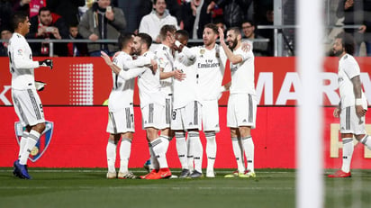 El atacante francés Karim Benzema marcó un doblete ante el Girona en la Copa del Rey. (Especial)