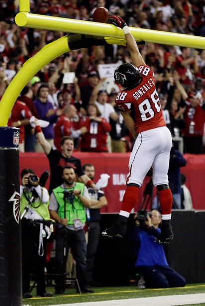 El tight end Tony González, de los Falcons de Atlanta.