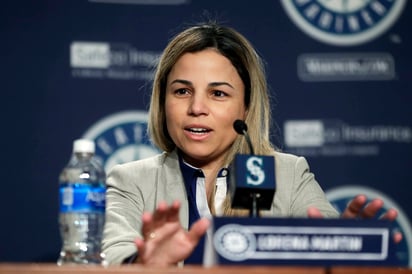 Lorena Martín fue la directora de alto rendimiento de los Mariners durante una temporada.