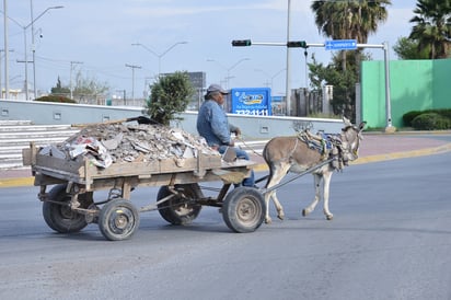 Escombro. Vecinos de Los Arenales pidieron al alcalde, Jorge Zermeño, que se limpie la calle La Loma, esquina con Mimbre. (FERNANDO COMPEÁN)