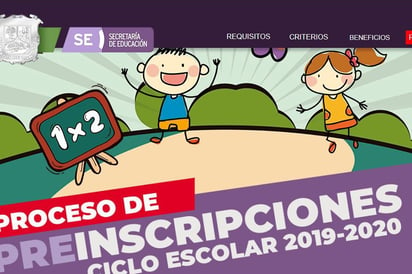 Registro en Internet. Las preinscripciones de primaria se pueden hacer en la página inscripciones.org. (CORTESÍA)