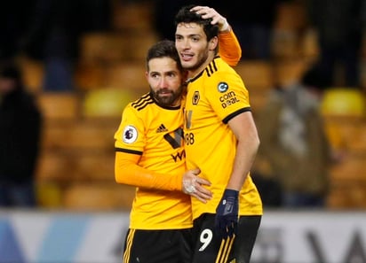 El atacante mexicano vive una gran temporada en la Premier League donde acumula 9 goles con Wolverhampton. (Especial)