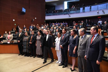 Con 101 votos a favor y de manera unánime, el pleno del Senado de la República aprobó este jueves el nombramiento de Jenaro Villamil Rodríguez como presidente del Sistema Público de Radiodifusión del Estado Mexicano.  (NOTIMEX) 