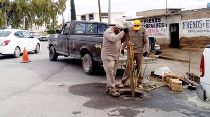 Trabajadores del Sapal dejaron el servicio funcionando con normalidad. (EL SIGLO DE TORREÓN) 