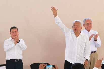 El presidente visitó hoy Tamazula, Durango. (NOTIMEX) 