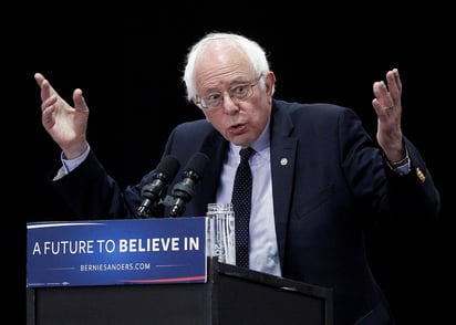 Fuerte. En las primarias de 2015, Sanders obtuvo más votos entre los menores de 30 años que Clinton y Trump unidos. (EFE)