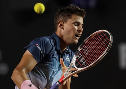 El austriaco Dominic Thiem, primer cabeza de serie del torneo, perdió 6-3, 6-3 ante el serbio Laslo Djere.