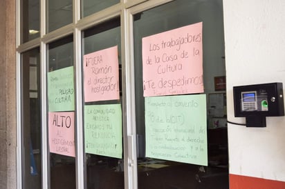 El problema continúa mientras se afecta a los usuarios y alumnos de talleres y cursos. (EL SIGLO DE TORREÓN)