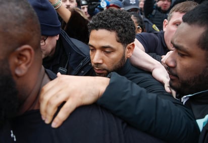 Engaño. Smollett pagó a los hermanos 3.500 dólares para montar el ataque, ayer fue arrestado. (AP)