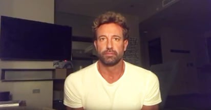 Gabriel Soto pidió perdón a su exesposa Geraldine Bazán. (ESPECIAL) 