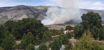 Fue alrededor de la una de la tarde que éste se desencadenó en el ejido Diamante. 