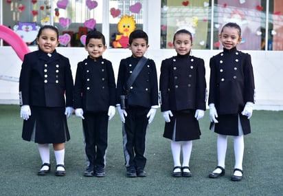 Sofía, Matías, Jonás, Ximena y Valentina.