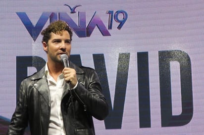 Emocionado. David Bisbal se presenta hoy ante el llamado 'monstruo' de la Quinta Vergara. (AGENCIA)